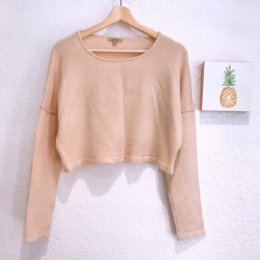 Pink sweater